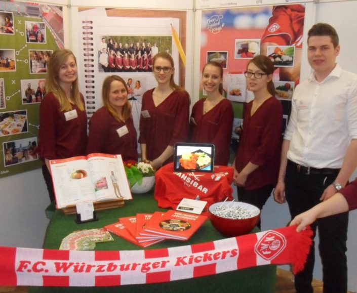 MFGenuss2 Messestand des Teams