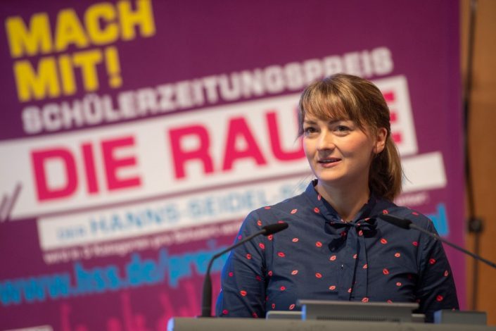 Schülerzeitungspreis Raute der Hanns- Seidel-Stiftung 2019