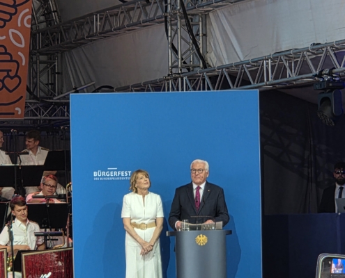 Büdenbender und Steinmeier